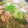 くむちん's cooksnap of when they made レタスと豚肉の簡単しゃぶしゃぶ鍋★.