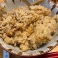 amikkooo's cooksnap of when they made 牛蒡と鶏ミンチの炊き込みご飯.