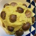 まーこ◡̈'s cooksnap of when they made 天津甘栗で栗きんとん♪簡単レンジでおせち.