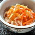 お料理ニャロメ's cooksnap of when they made 季節の味わい＊柿の紅白なます＊お節にも.
