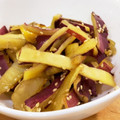matzoo's cooksnap of when they made さつまいもの皮で作るヘルシー大学イモ.