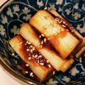 くみちょ～～'s cooksnap of when they made ねぎ焼き 梅風味.