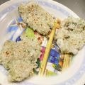 チムチェリー's cooksnap of when they made お粥リメイク 海苔おやき 離乳食後期.