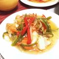 フジぽん's cooksnap of when they made お野菜たっぷり☆魚の彩り甘酢あんかけ.