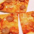 ★むさ's cooksnap of when they made 市販ピザの美味しい焼き方.