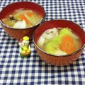 みかかめ's cooksnap of when they made 白菜と鱈の味噌汁.