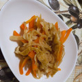 ちょこまなな＊°'s cooksnap of when they made 簡単！おふくろの味 切り干し大根の煮物.