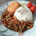 在宅勤務のおじさん's cooksnap of when they made 肉感あふるる挽肉とレンコンの無水カレー.