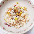 もこもこ７'s cooksnap of when they made 炊飯器で簡単♥♡マヨコーンピラフ.