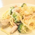 イエローバード's cooksnap of when they made 簡単＊鶏とブロッコリーのクリームパスタ＊.