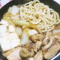 クック083103☆'s cooksnap of when they made 鶏肉のすき焼き〜関西風〜.