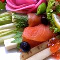 お料理ニャロメ's cooksnap of when they made スモークサーモンのチーズサラダ・おつまみ.