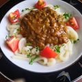 NAGANO久留米's cooksnap of when they made 〖キーマカレー☆冷やしうどん〗.