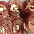 クックHB0OYQ☆'s cooksnap of when they made 花おつまみ♡生ハムとクリチの薔薇♬簡単.