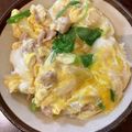 kemijuri's cooksnap of when they made 美味保証ヒガシマルうどんスープde親子丼.