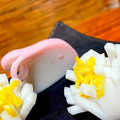 ＊あんずあん＊'s cooksnap of when they made 簡単おせち☆かまぼこ飾り切り『玉菊』.