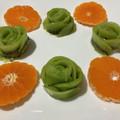 クックM96XDX☆'s cooksnap of when they made 簡単☆みかんの飾り切りの方法.