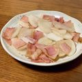 まなポコ's cooksnap of when they made 大根とベーコンのにんにく炒め.