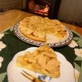 Yaneo's cooksnap of when they made アップルクランブルカスタードパイ.