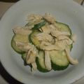 白いぐれーぷ's cooksnap of when they made 胡瓜とささみのからし酢味噌和え.