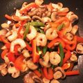 ame-ikuru's cooksnap of when they made めっちゃ簡単！シーフードアヒージョ.