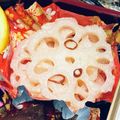 tokotann's cooksnap of when they made おせちに☆花酢ばす（れんこんの酢漬け）.
