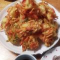 あかぴーー's cooksnap of when they made 冷めてもサクサク♪ドデカ☆かき揚げ♪.