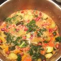 crispylove's cooksnap of when they made キヌアと野菜のスープ.