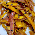 さんぺいこ's cooksnap of when they made 始末の料理。さつまいもの皮で芋けんぴ.