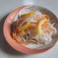 きらり流れ星's cooksnap of when they made ゆずたっぷりなます(お正月・おせちに).