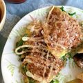 ぷーき's cooksnap of when they made キャベツだけ！一人お好み焼き.