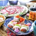 のぼママ's cooksnap of when they made おせちに蟹かまサーモンの俵巻き♪.