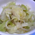 ユーロン's cooksnap of when they made 簡単！美味しい！もやしとキャベツのナムル.