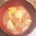 みりん調味料's cooksnap of when they made ごま油香る！具だくさん豚汁.