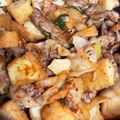 ゆな３５'s cooksnap of when they made ★厚揚げと豚肉のキムチ炒め★.