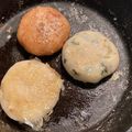 ラクラクダ's cooksnap of when they made かわいく栄養満点♪ トリコロール芋餅.