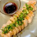 あい♪らんど's cooksnap of when they made サラダチキンと焼肉のタレで簡単！よだれ鶏.