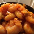 Astorito's cooksnap of when they made 簡単なのに本格的♡海老チリ♡.