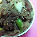 は〜ま's cooksnap of when they made 簡単★牛肉とねぎの甘辛炒め.