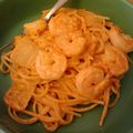 coco（・∀・）'s cooksnap of when they made 豆乳でキムチクリームスパゲティ.