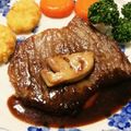 コスモとフライパン's cooksnap of when they made ステーキ、フォアグラに！バルサミコソース.