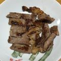 ☆hiroppy☆'s cooksnap of when they made ちょっとした手間で美味しいステーキ焼き方.