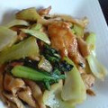 スモモンベビー's cooksnap of when they made 鶏胸肉と青梗菜のオイスターソース炒め.