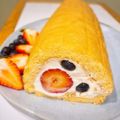 hanachanel's cooksnap of when they made 失敗なし！ふわふわ共立てロールケーキ.