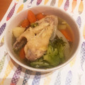 Eire's cooksnap of when they made 鶏手羽先と彩り野菜のポトフ.