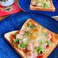 ジュリン〜's cooksnap of when they made 絶品♫簡単ピザトースト（トマトソース）.