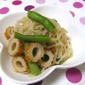 美々☆彡's cooksnap of when they made 糸こんにゃくとちくわの炒め物.