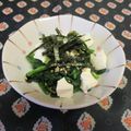 龍青空ママ's cooksnap of when they made ほうれん草とクリームチーズのお浸し.
