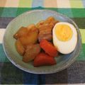 龍青空ママ's cooksnap of when they made 簡単#豚バラ肉と大根の甘辛煮.