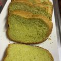 peko628's cooksnap of when they made HBで簡単！しっとり抹茶食パン.